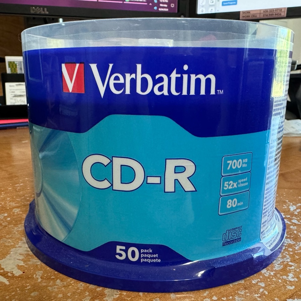 CD-R 50 pack new